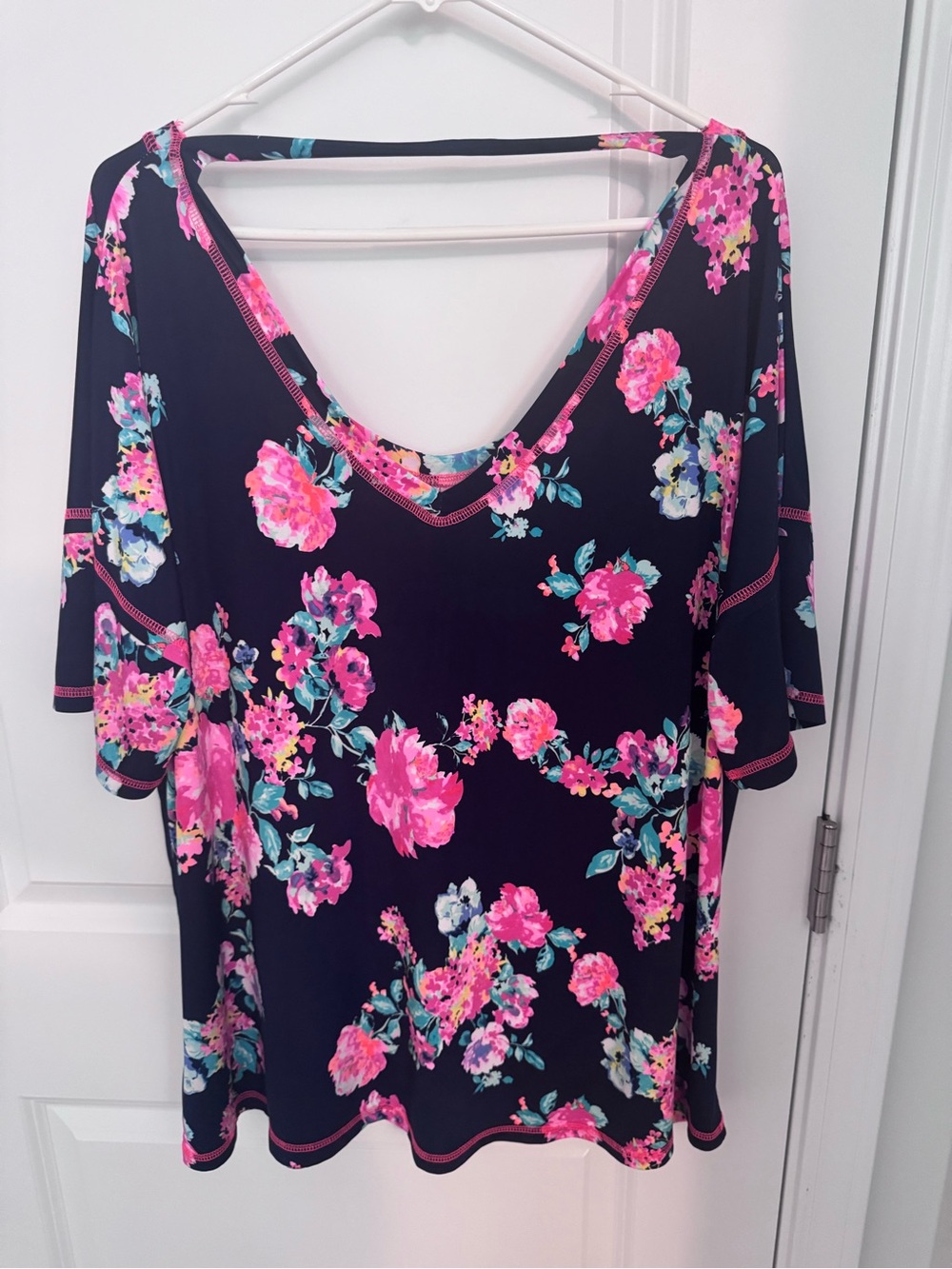 Sew in Love Floral Tunic Top – Size 3X